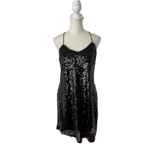 Express sequin mini dress size small - Picture 1 of 10